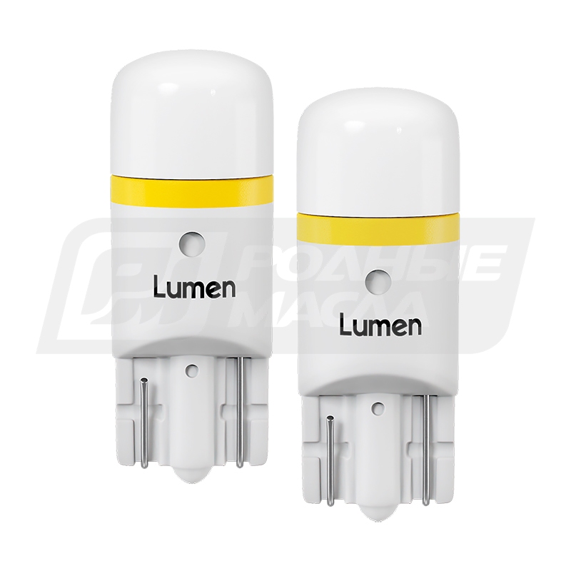 LUMEN Solarx W5W 12V 4W W2.1x9.5d T10, набор 2шт T10SLRW3K